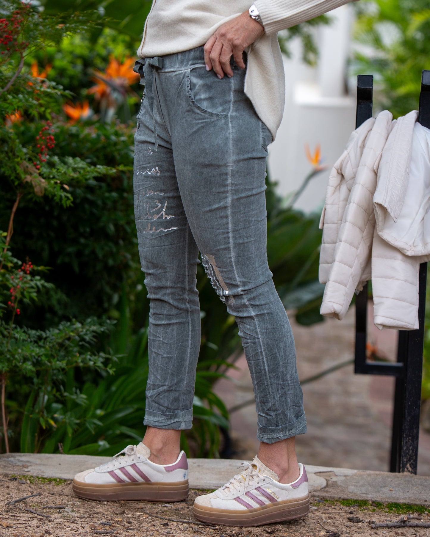 Verona Drawstring Pants | Sea Foam