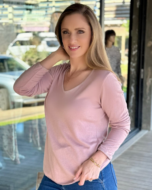 Heartfelt Moment Knit | Blush