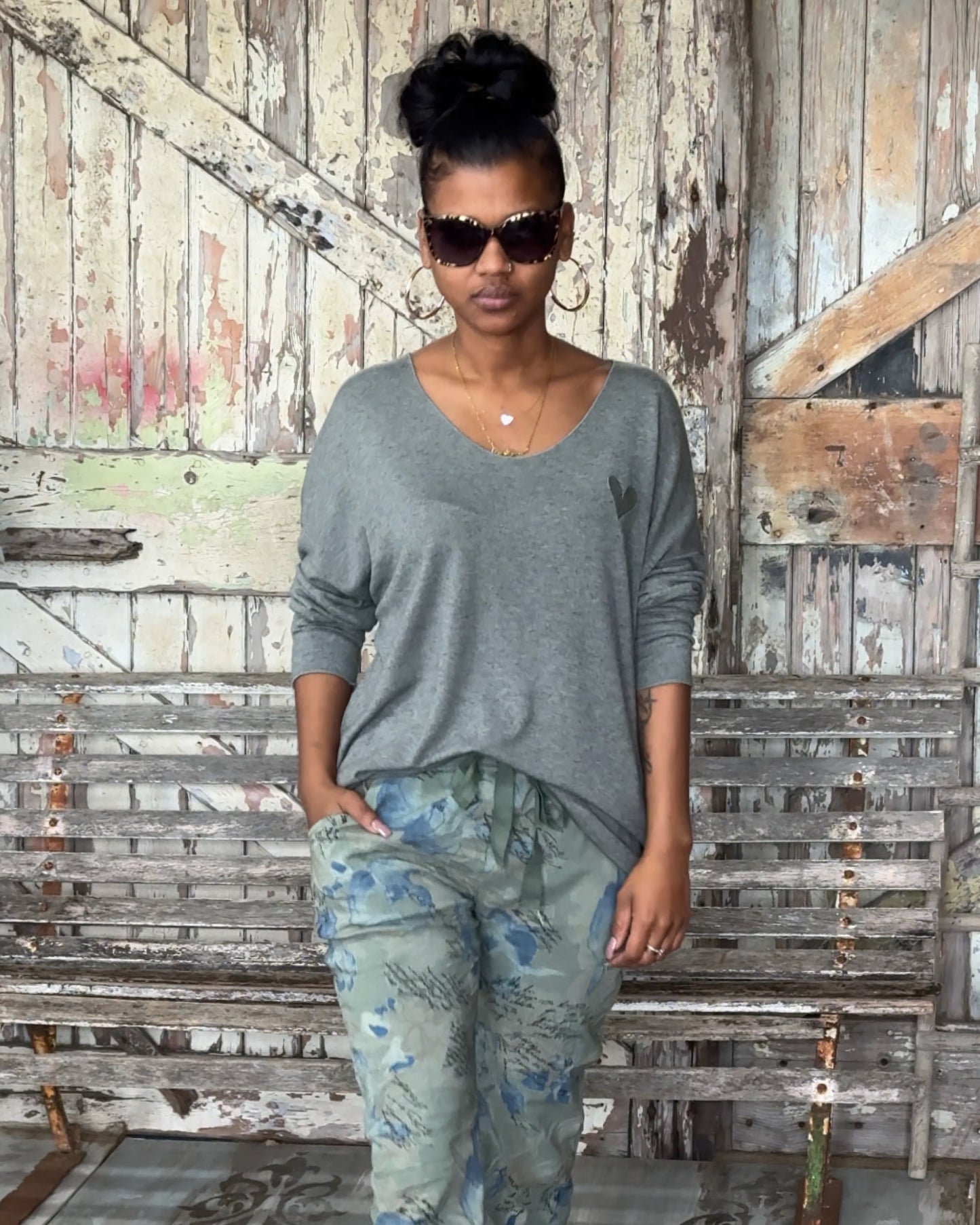 One Heart Knit | Olive