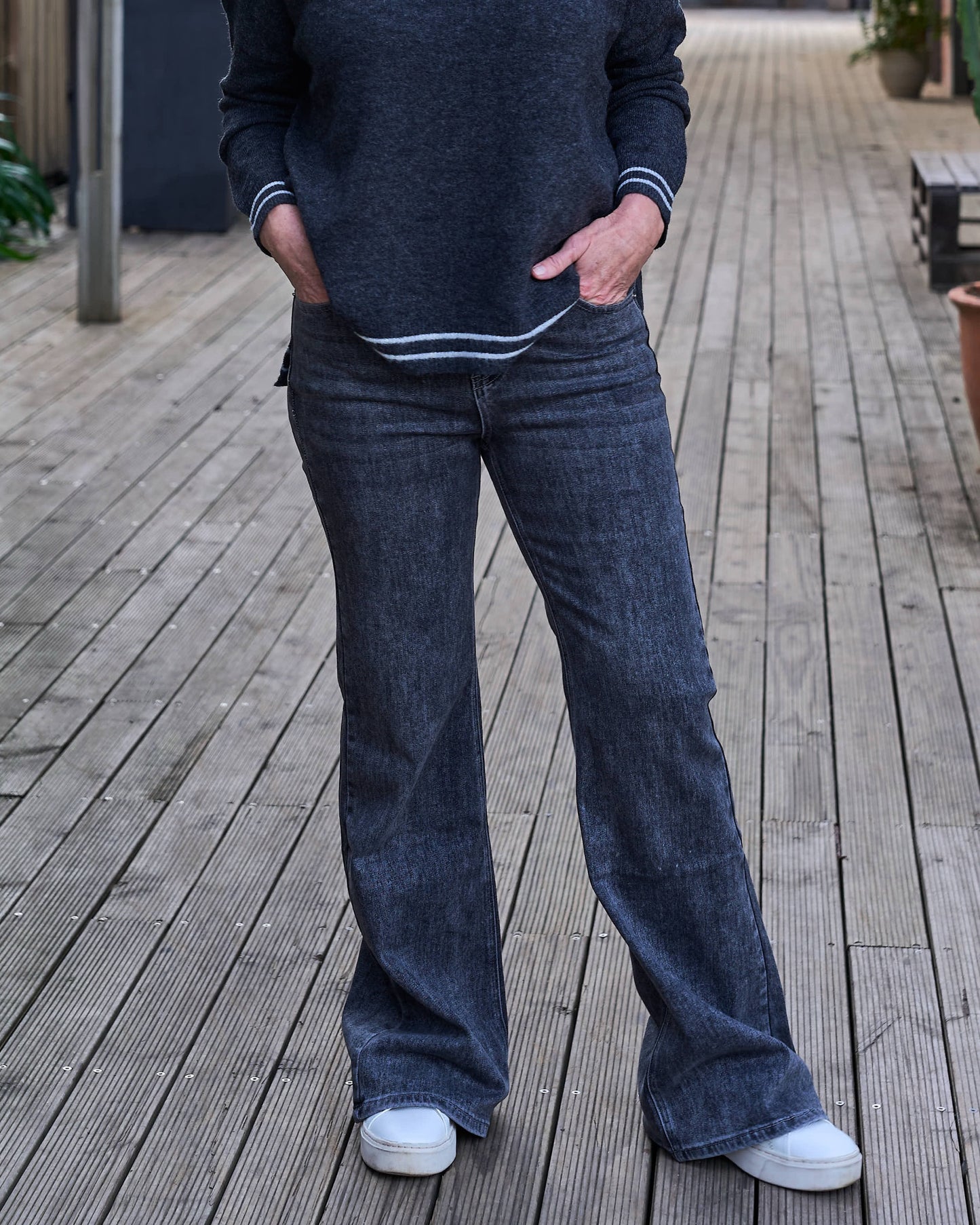 Legacy Bootcut Denim | Charcoal