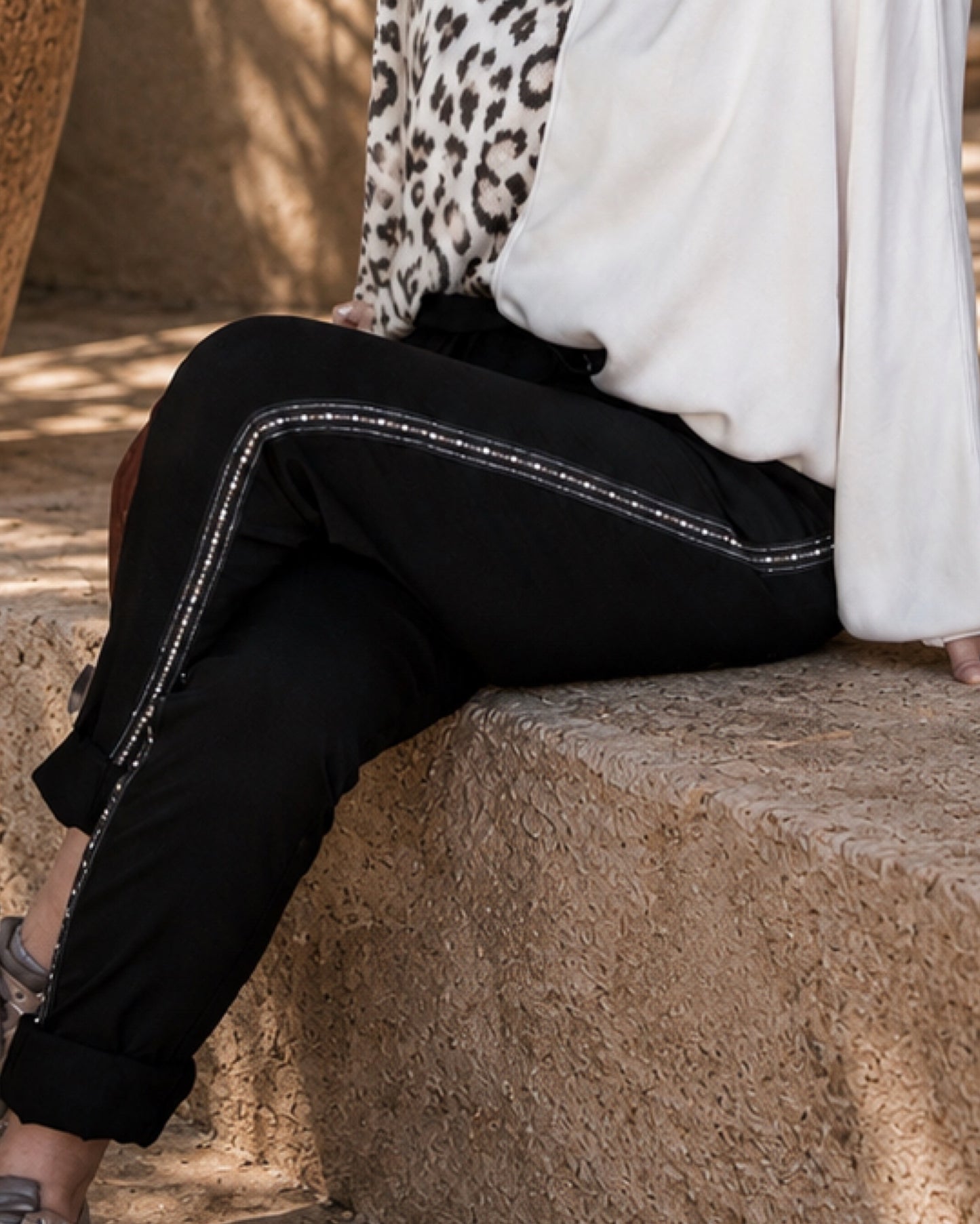 Smooth Moves Drawstring Pants | Black