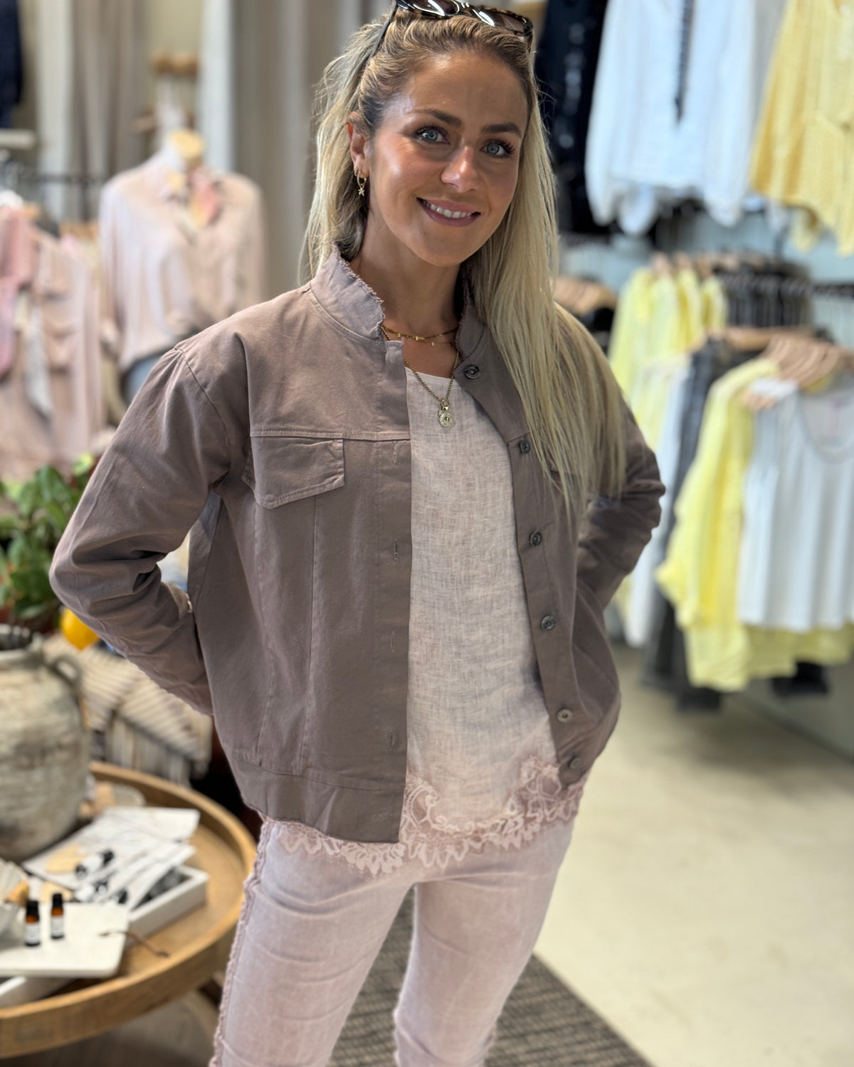 Morning Rush Bomber Jacket | Cocoa