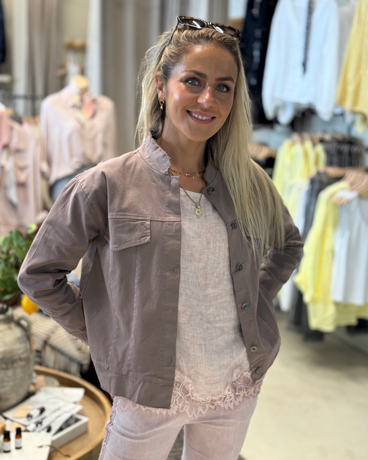 Morning Rush Bomber Jacket | Cocoa