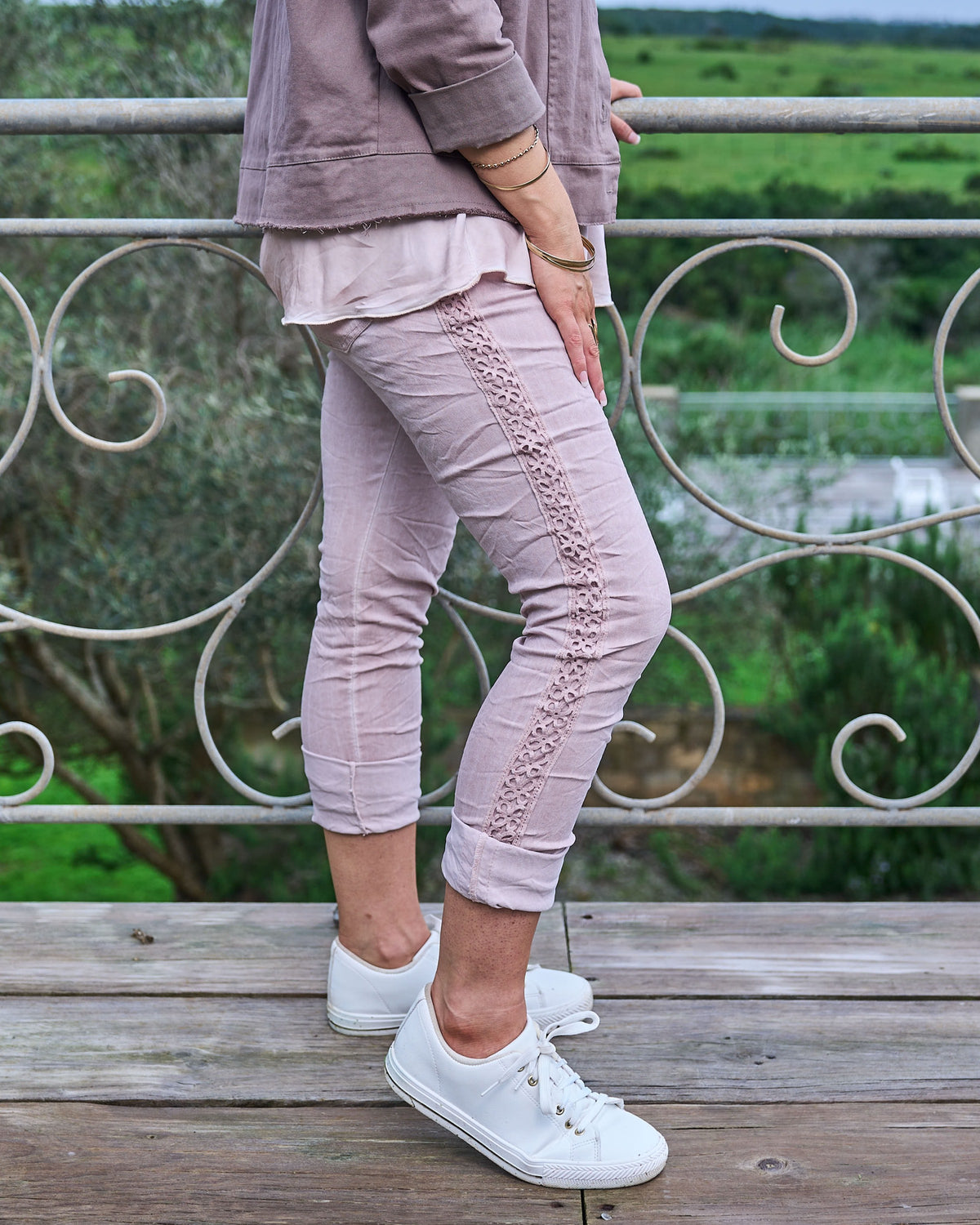 Me Before You Pants | Blush