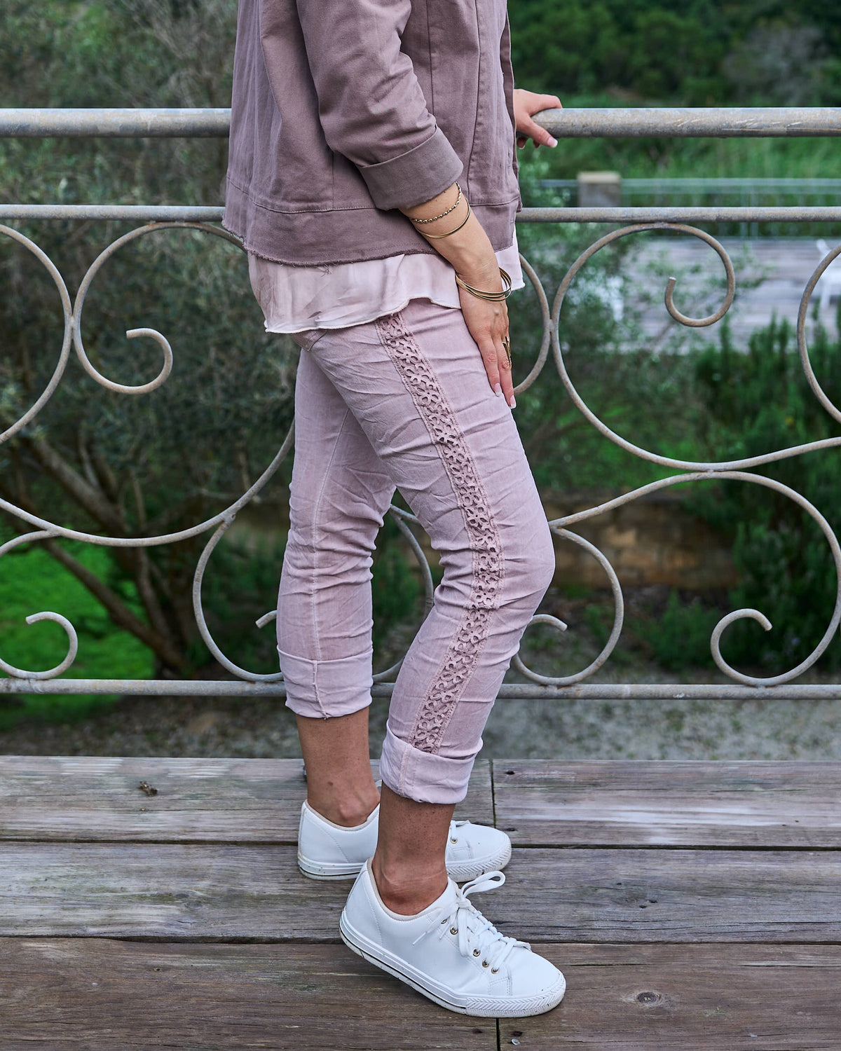 Me Before You Pants | Blush