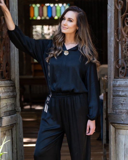 Invested In You Top | Black