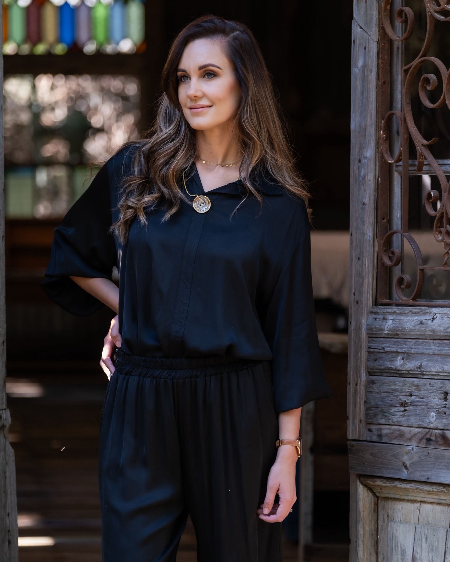 Invested In You Top | Black