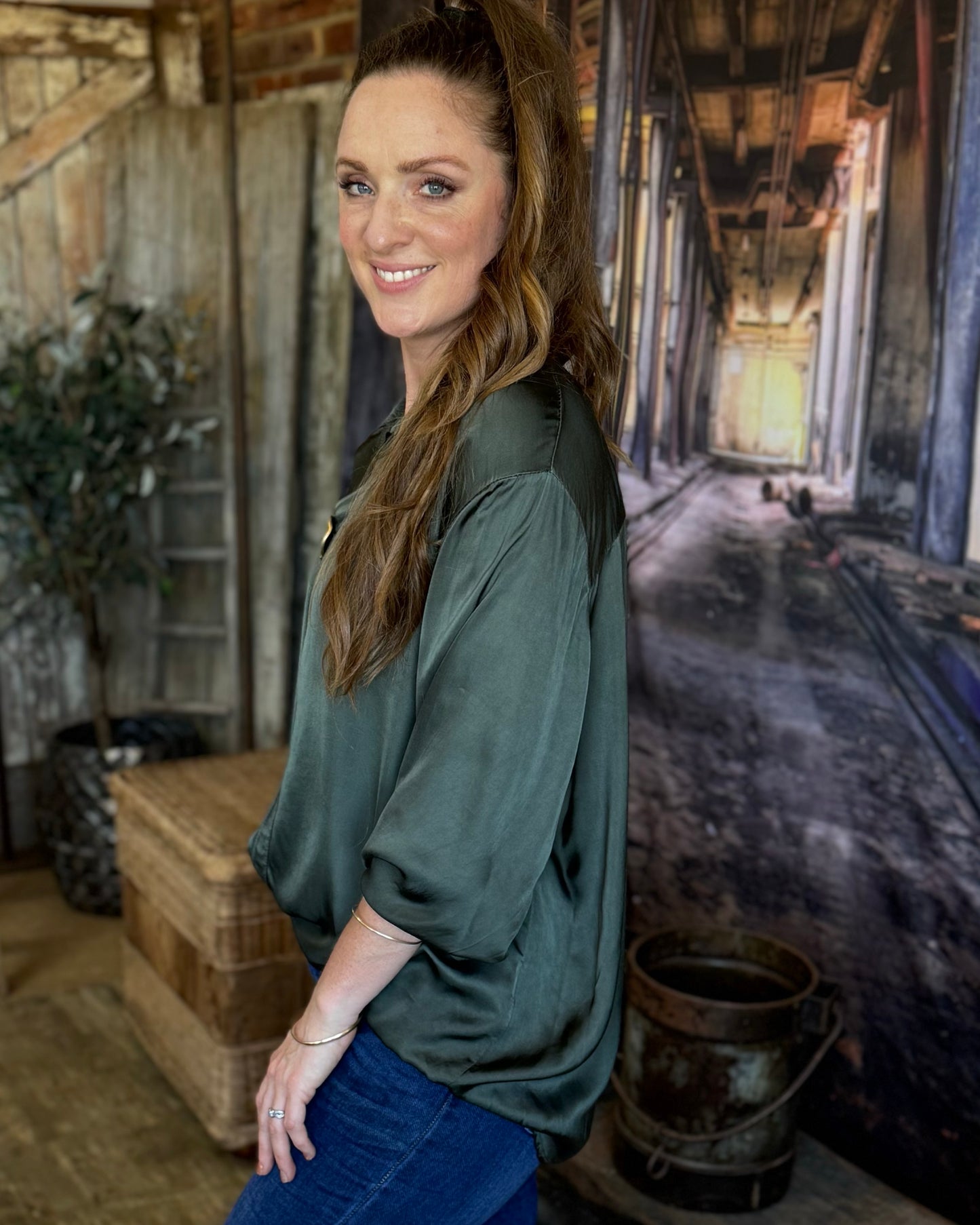 Invested In You Top | Olive