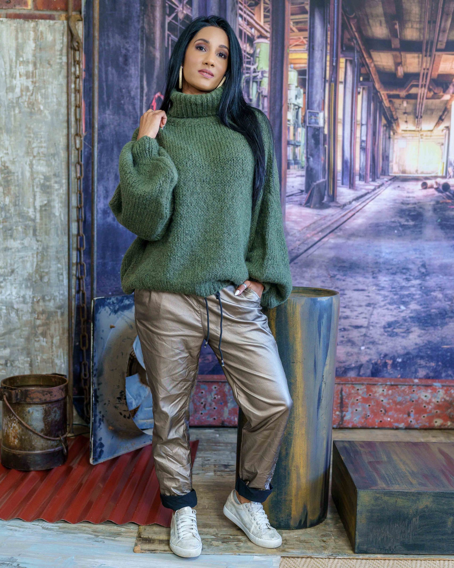 Just A Feeling Knit | Olive