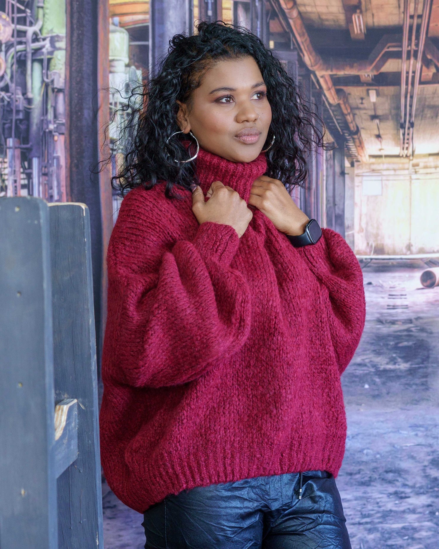 Just A Feeling Knit | Wine