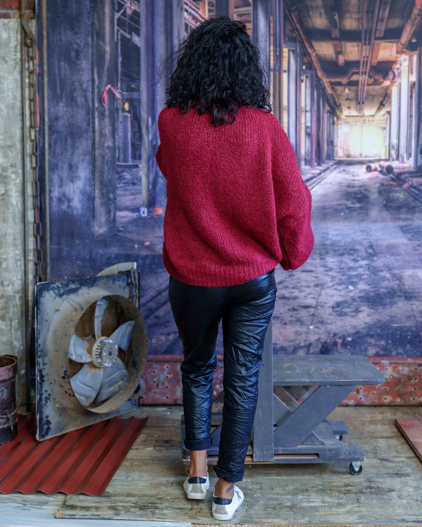 Just A Feeling Knit | Wine