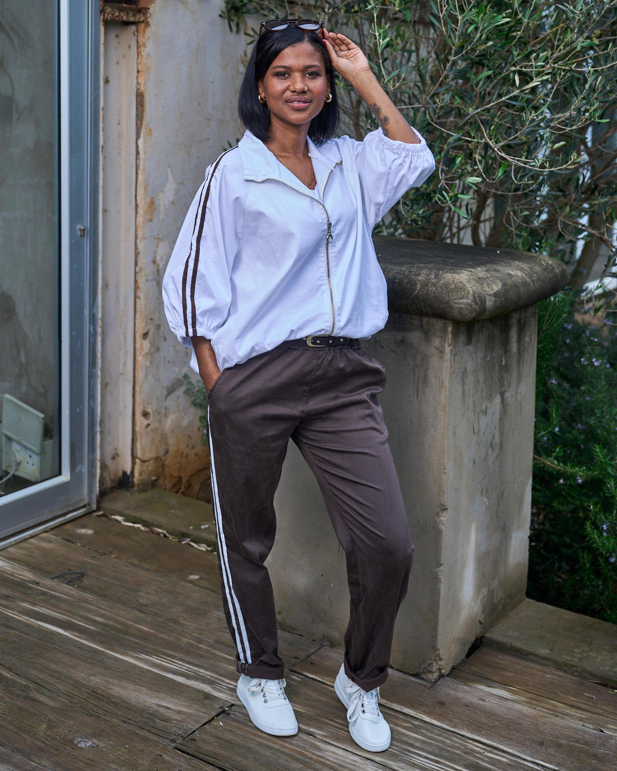 Just Do it Jacket | White