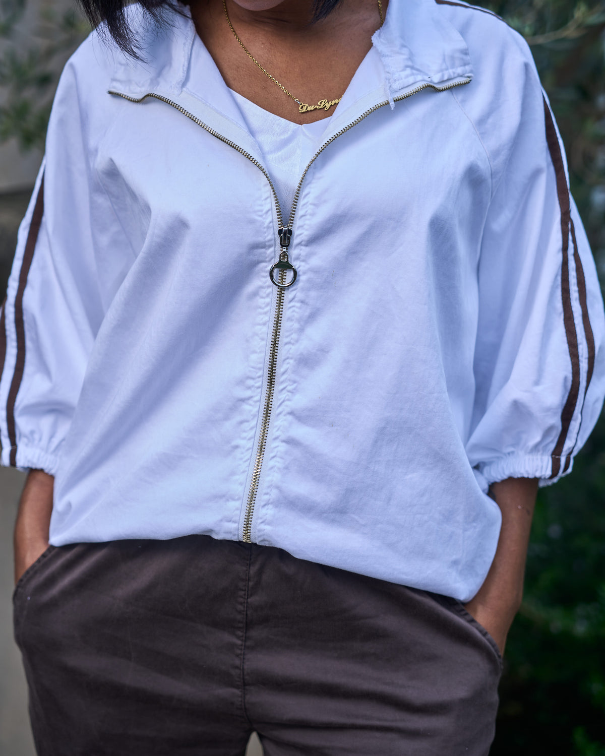 Just Do it Jacket | White