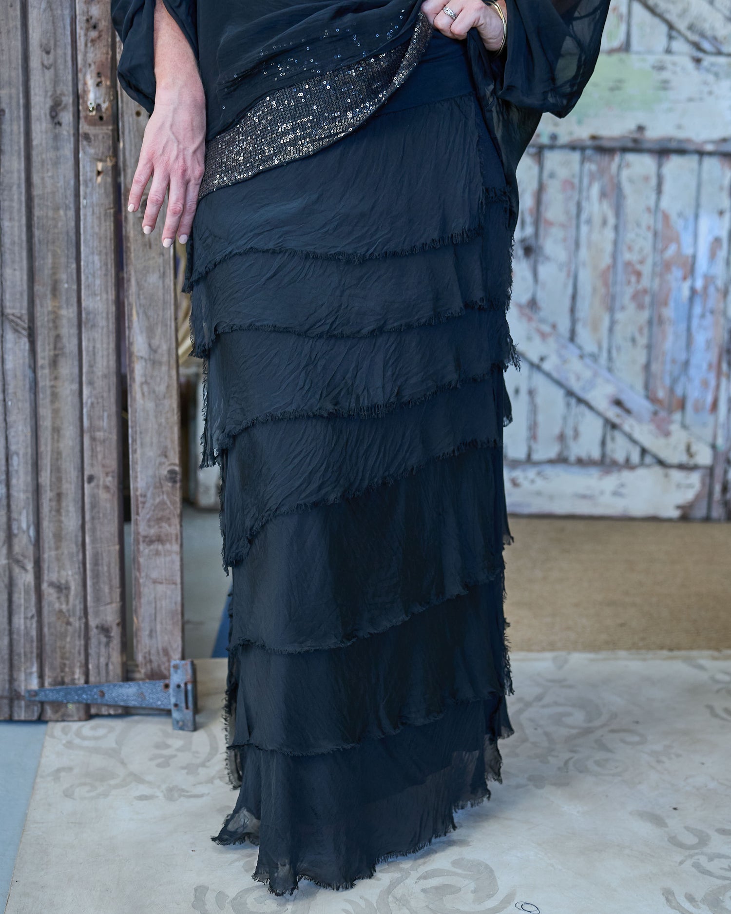 Layer Up Skirt | Black