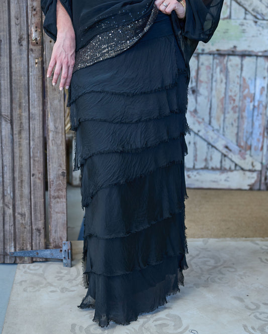 Layer Up Skirt | Black