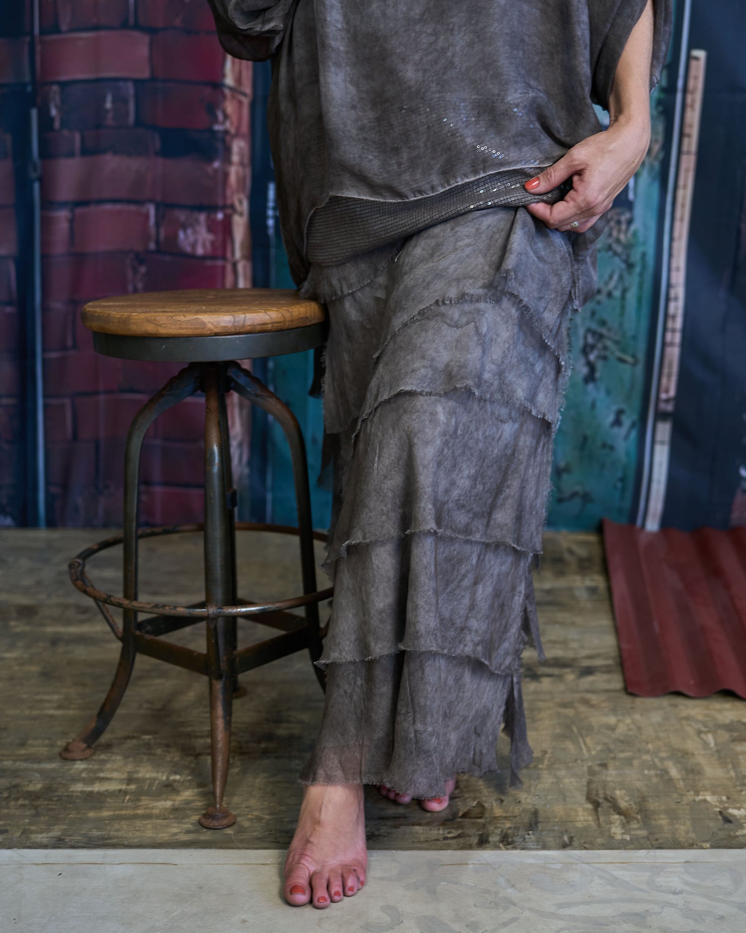 Layer Up Skirt | Cocoa Brown