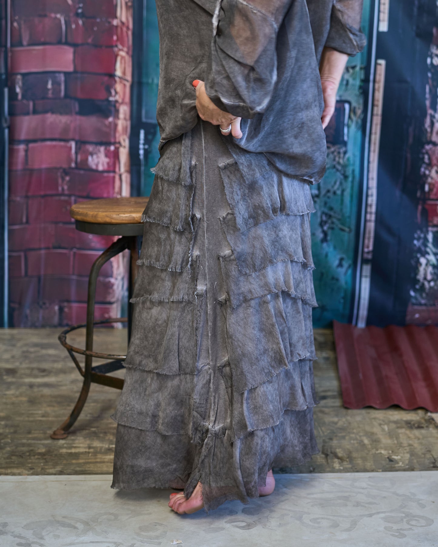 Layer Up Skirt | Cocoa Brown