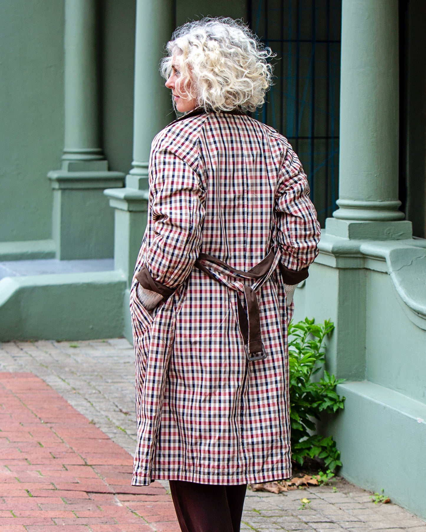 Linea Reversible Trench Coat | Brown