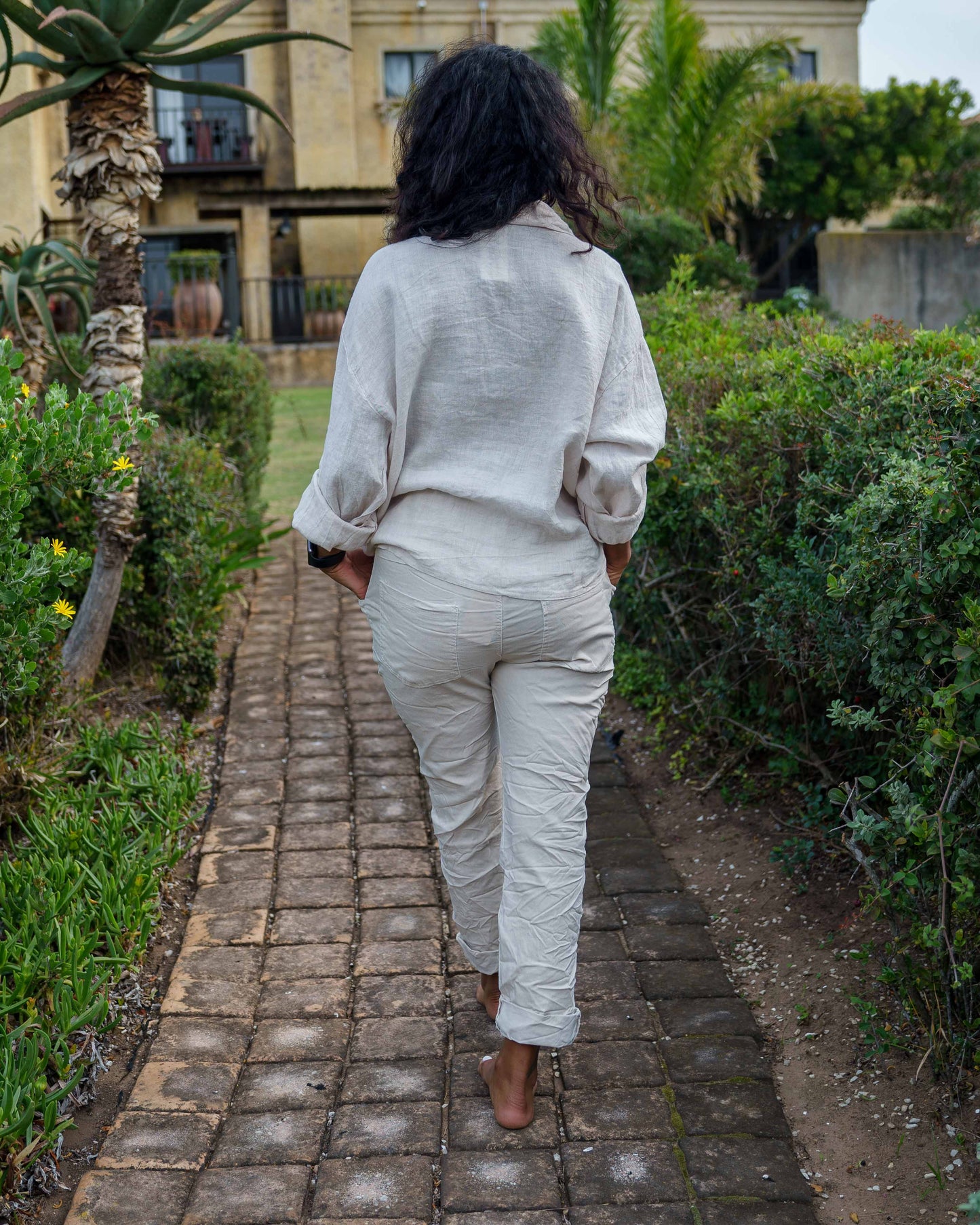 Linen Bliss Jacket | Beige