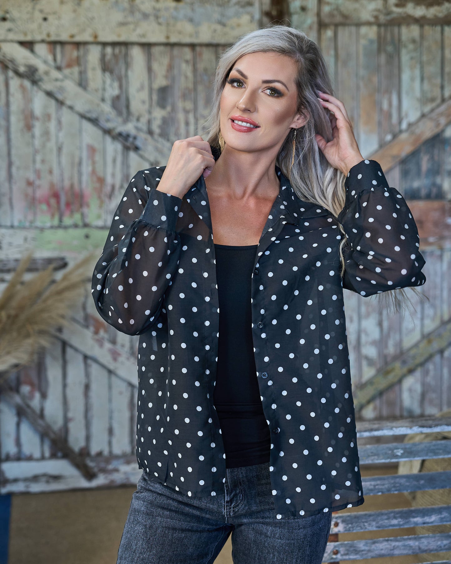 Lizzy Shirt | Black