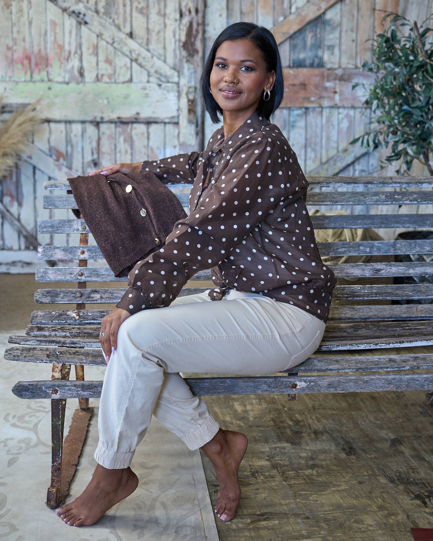 Lizzy Shirt | Cocoa