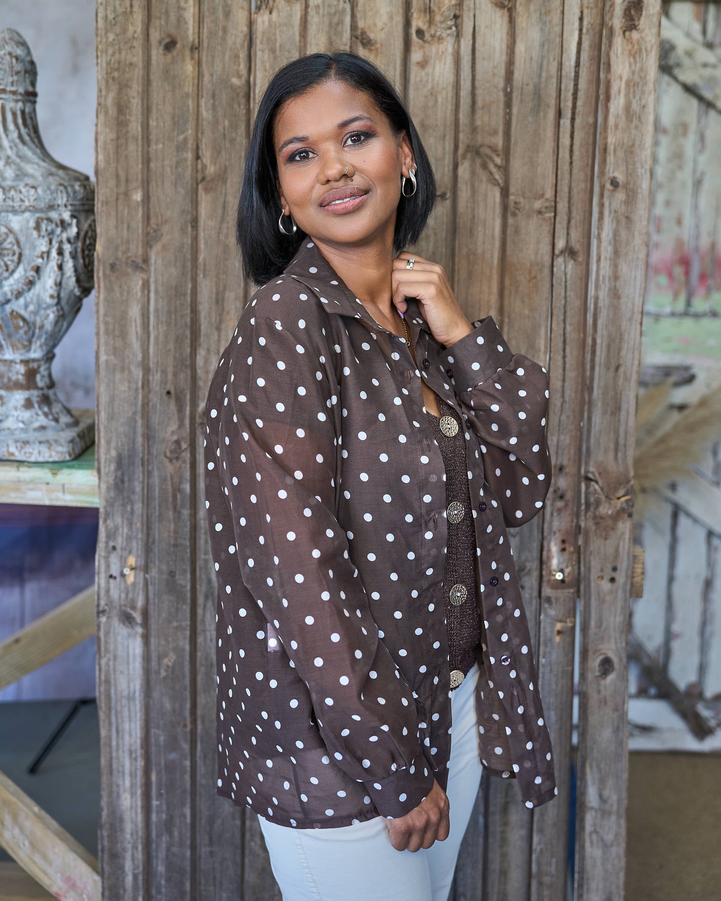 Lizzy Shirt | Cocoa