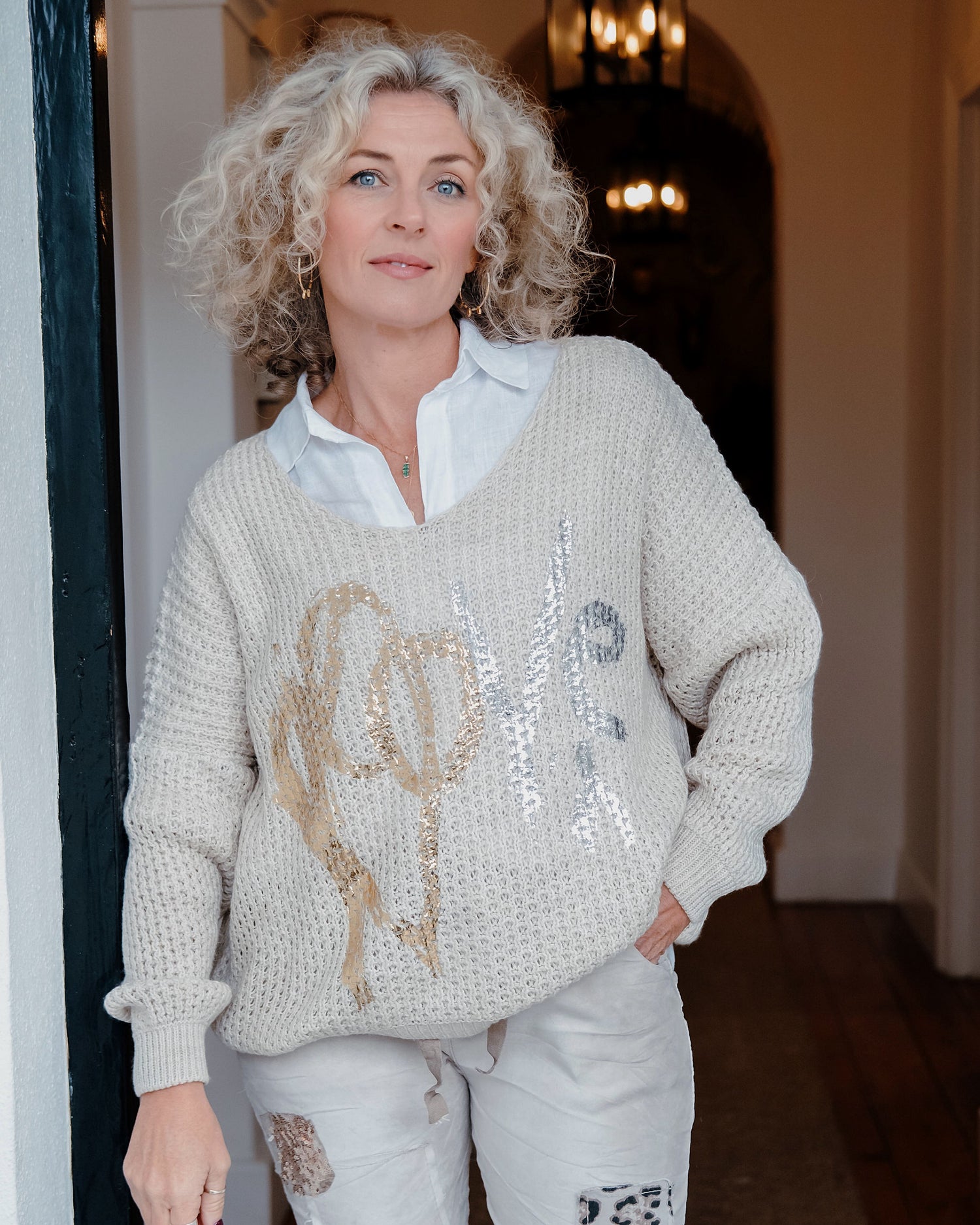 Love Me Forever Knit | Beige
