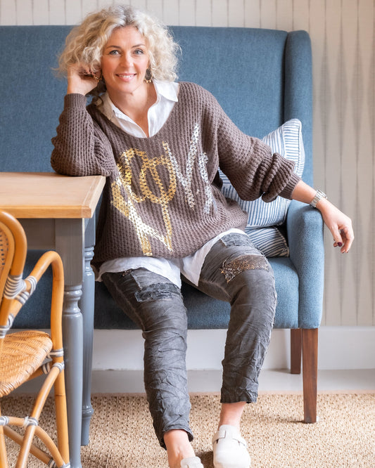 Love Me Forever Knit | Mocha