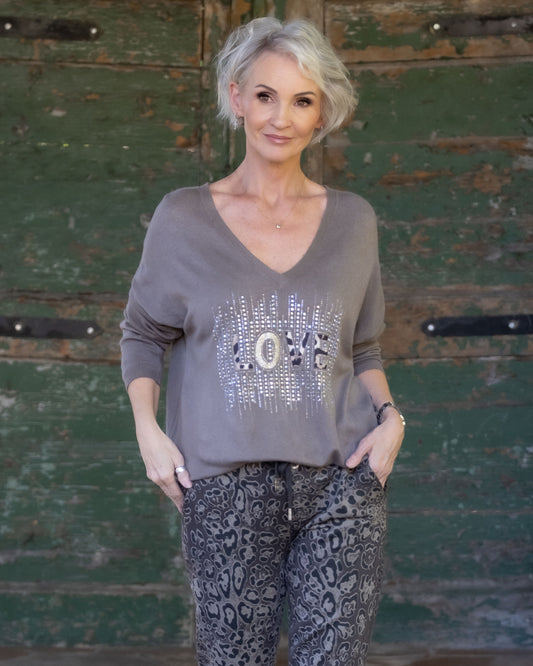 Love Notes Knit | Mocha