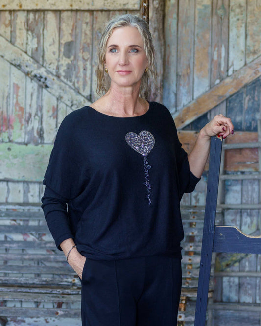 Love and Light Knit | Black