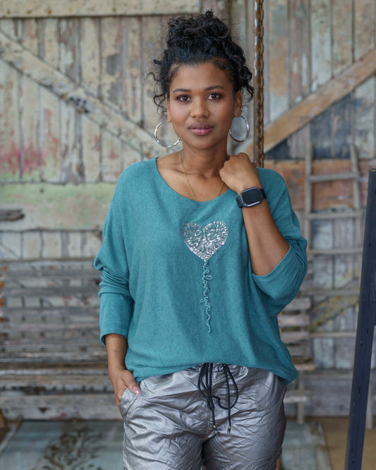 Love and Light Knit | Emerald