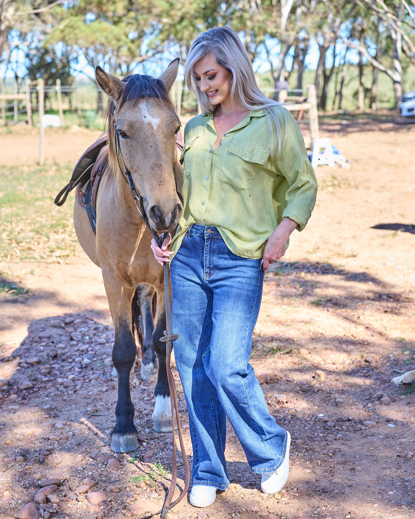 Misty Glow Shirt | Pistachio