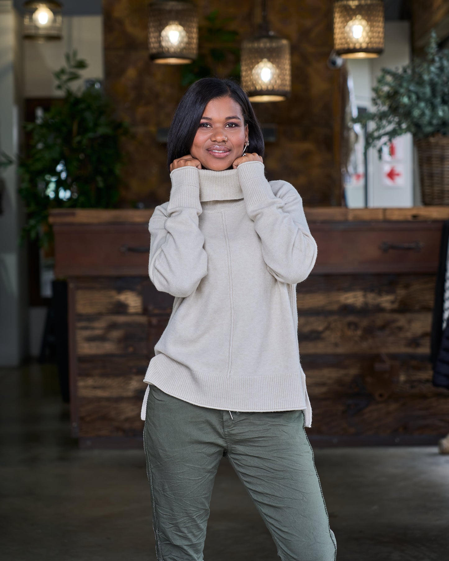 Modern Classic Knit | Beige