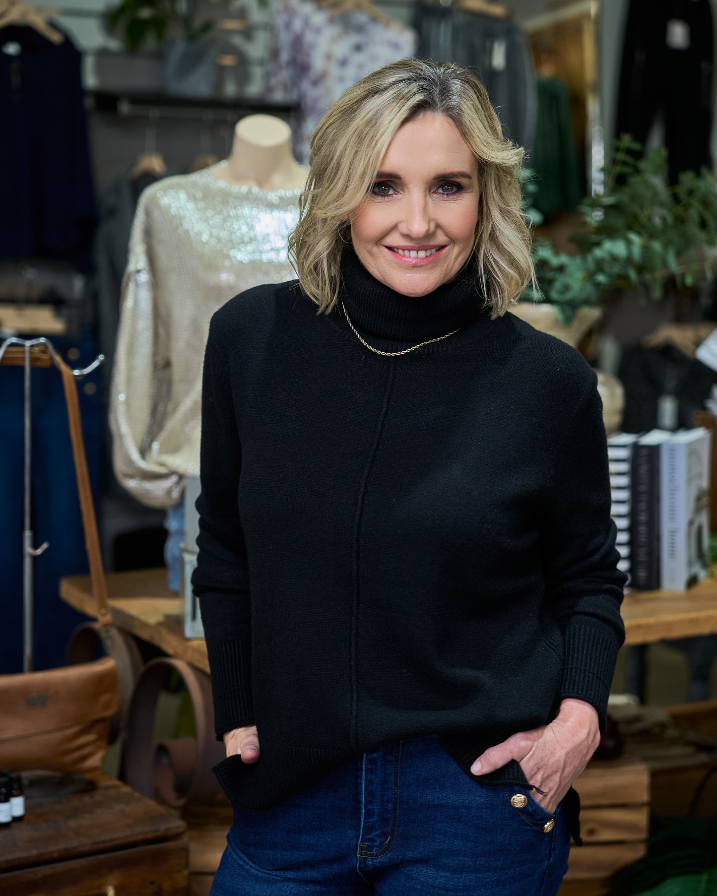 Modern Classic Knit | Black