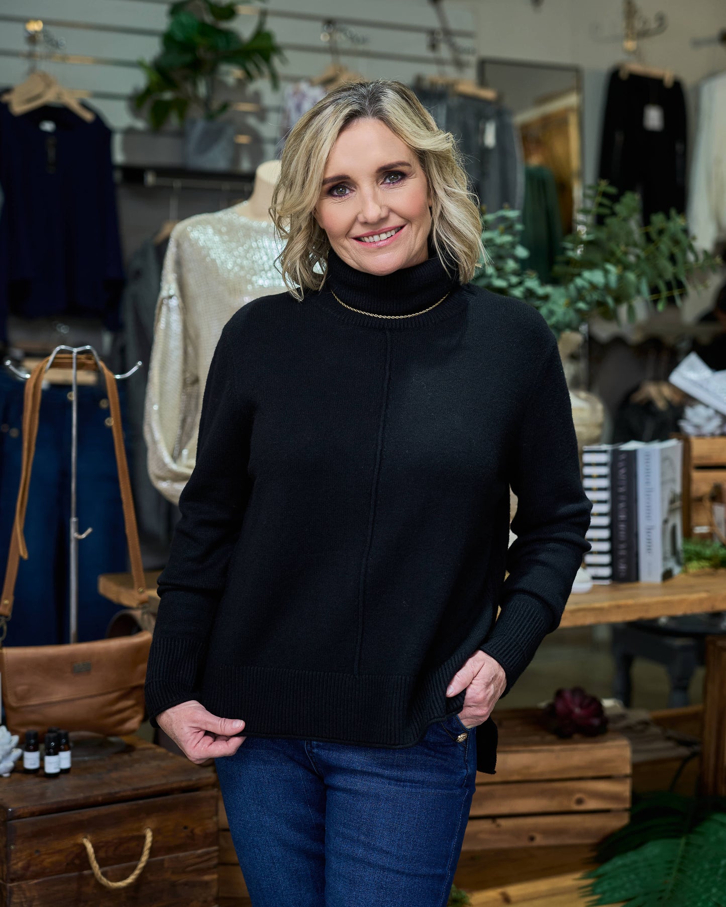 Modern Classic Knit | Black