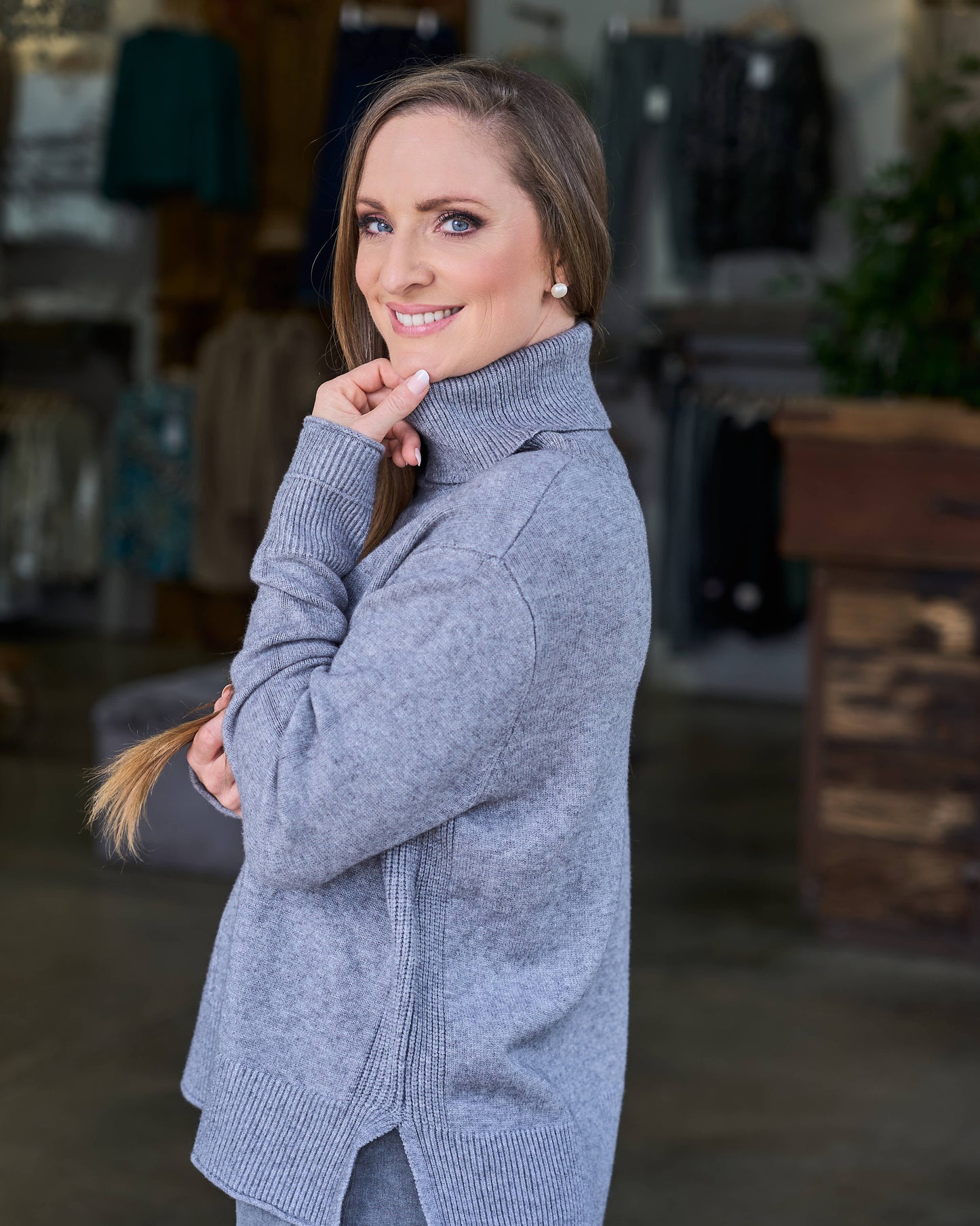 Modern Classic Knit | Grey