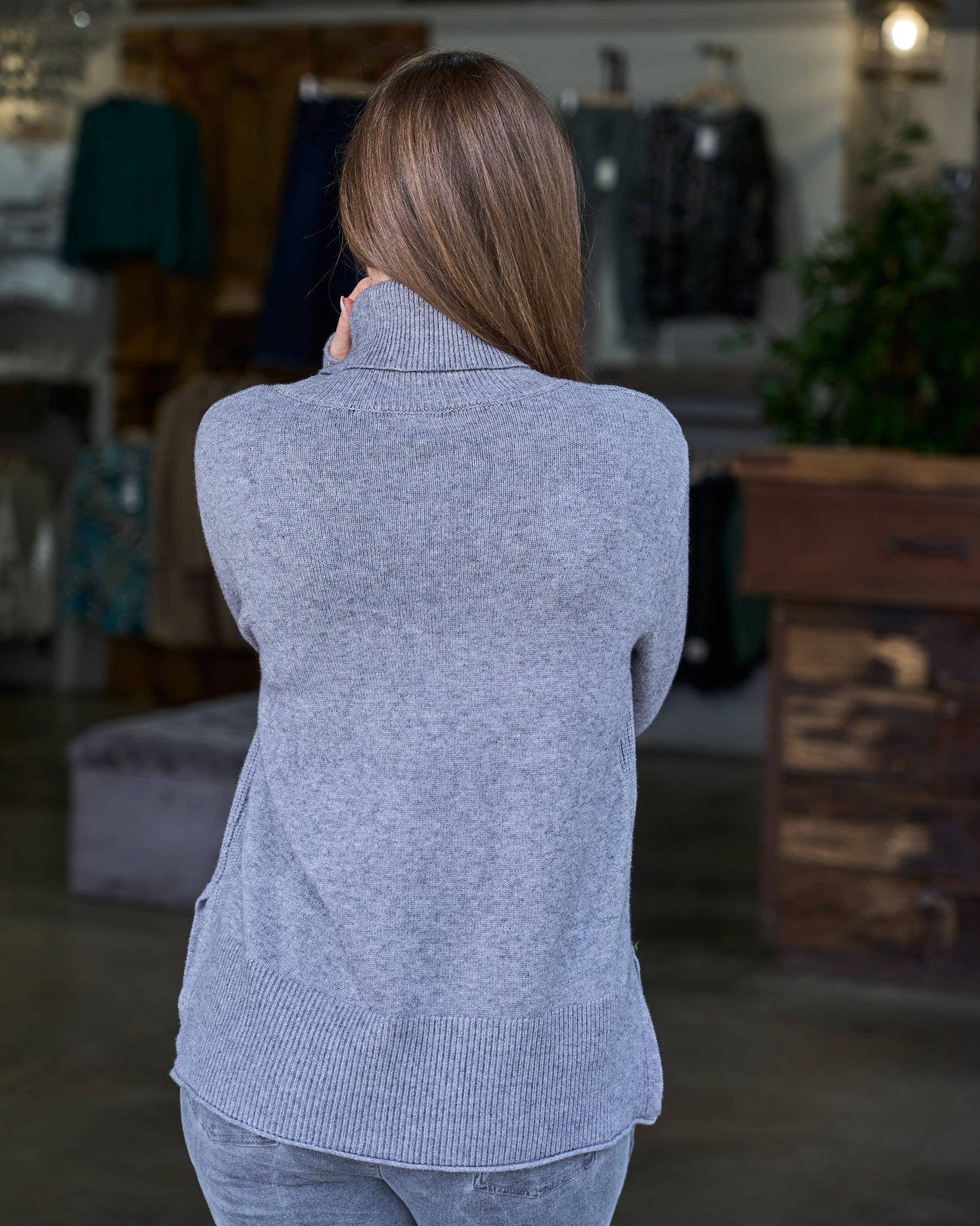 Modern Classic Knit | Grey