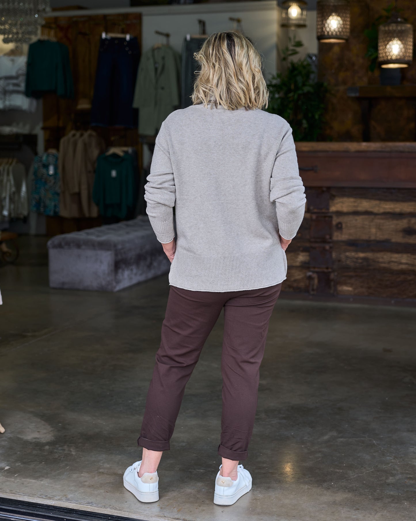 Modern Classic Knit | Taupe