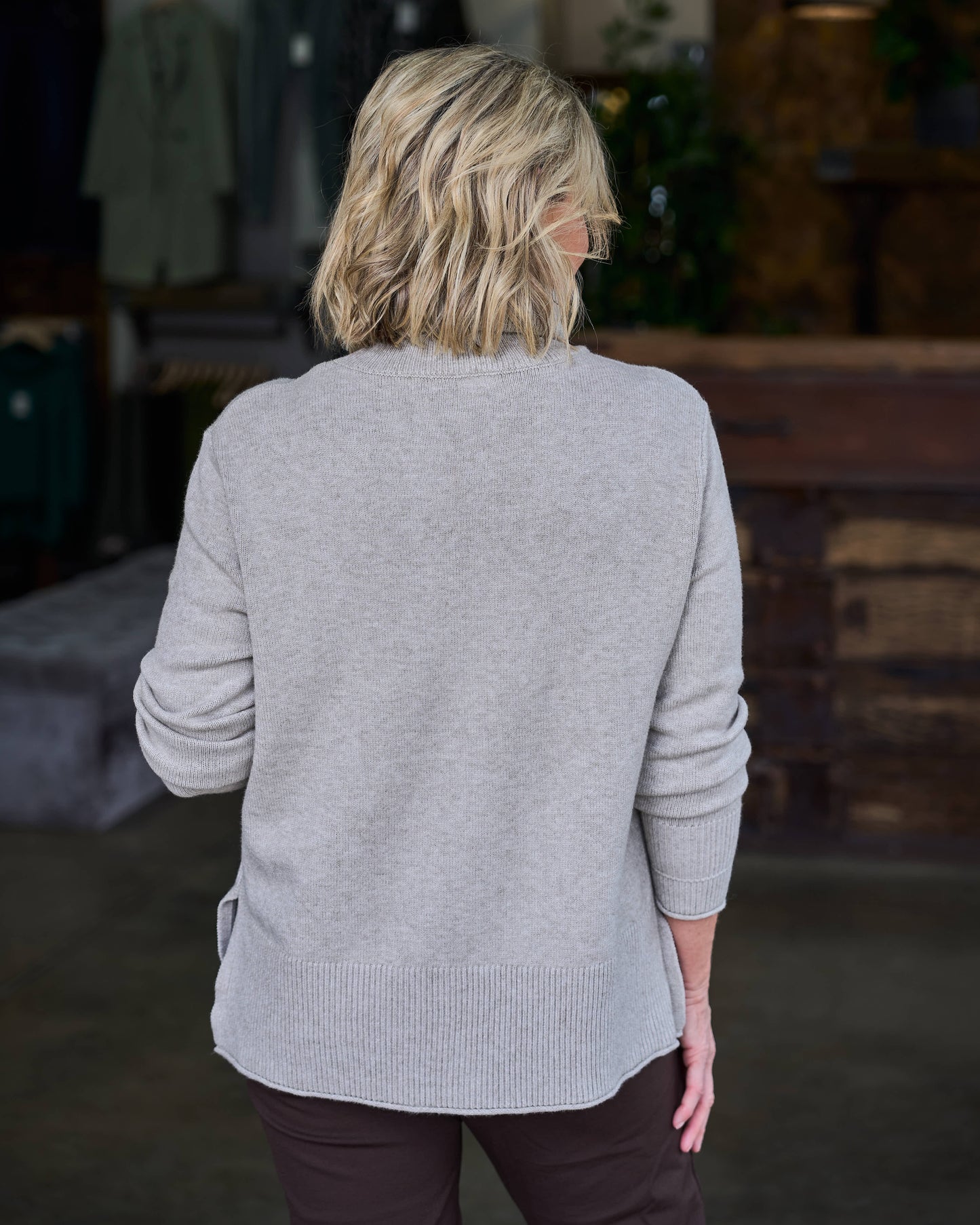 Modern Classic Knit | Taupe