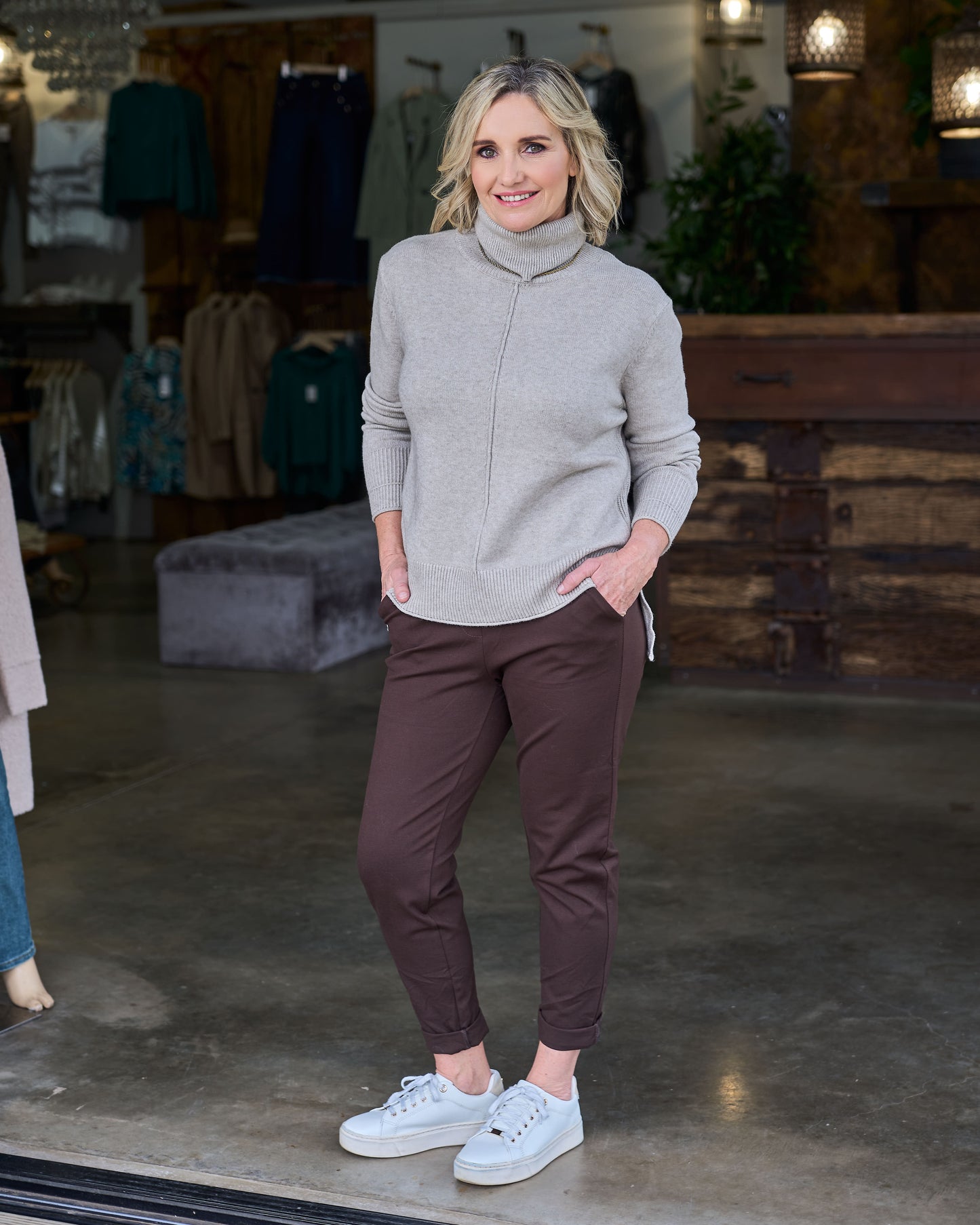 Monroe Pants | Chocolate