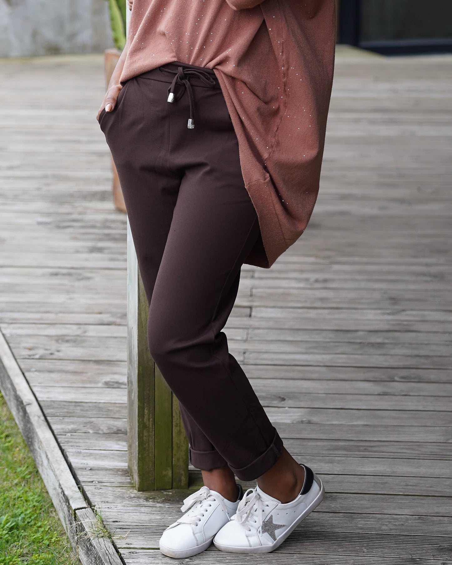 Monroe Pants | Chocolate