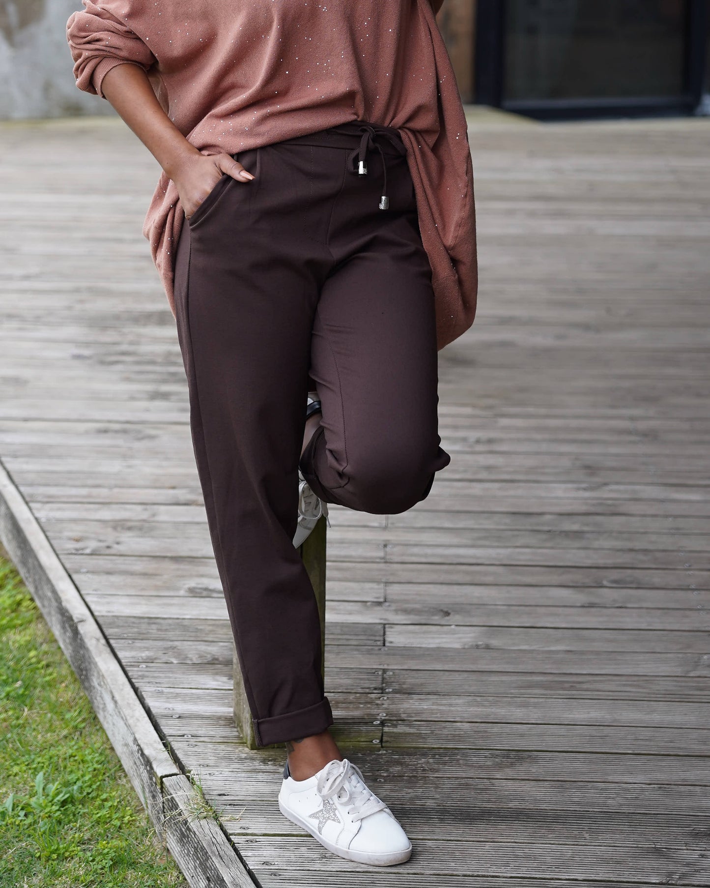 Monroe Pants | Chocolate
