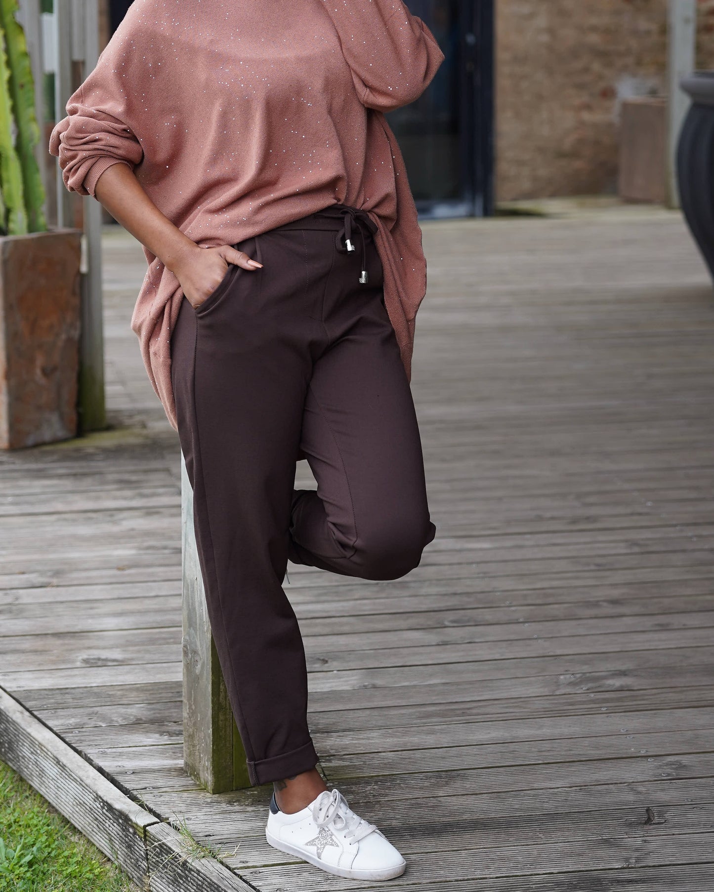 Monroe Pants | Chocolate