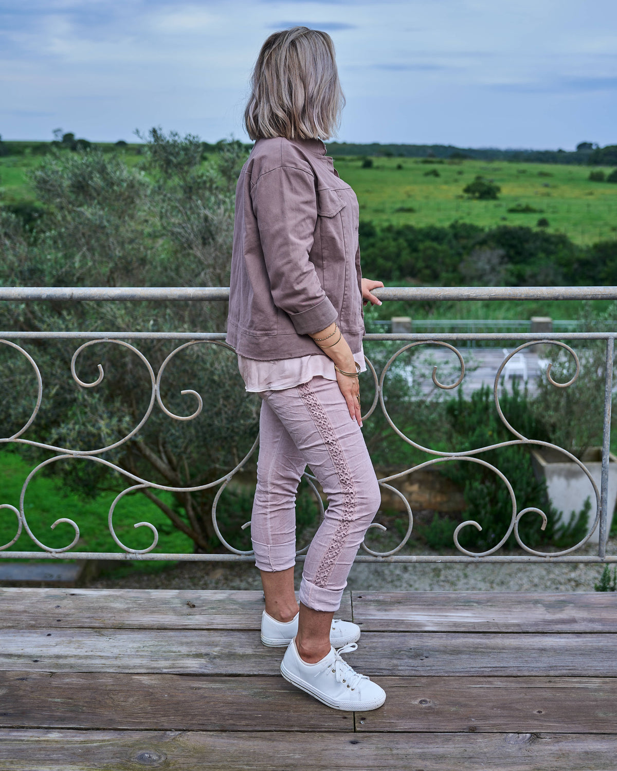 Morning Rush Bomber Jacket | Cocoa