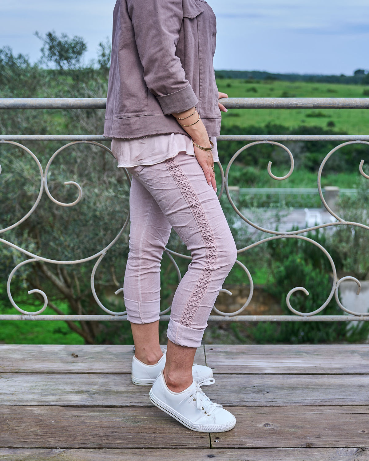 Me Before You Pants | Blush