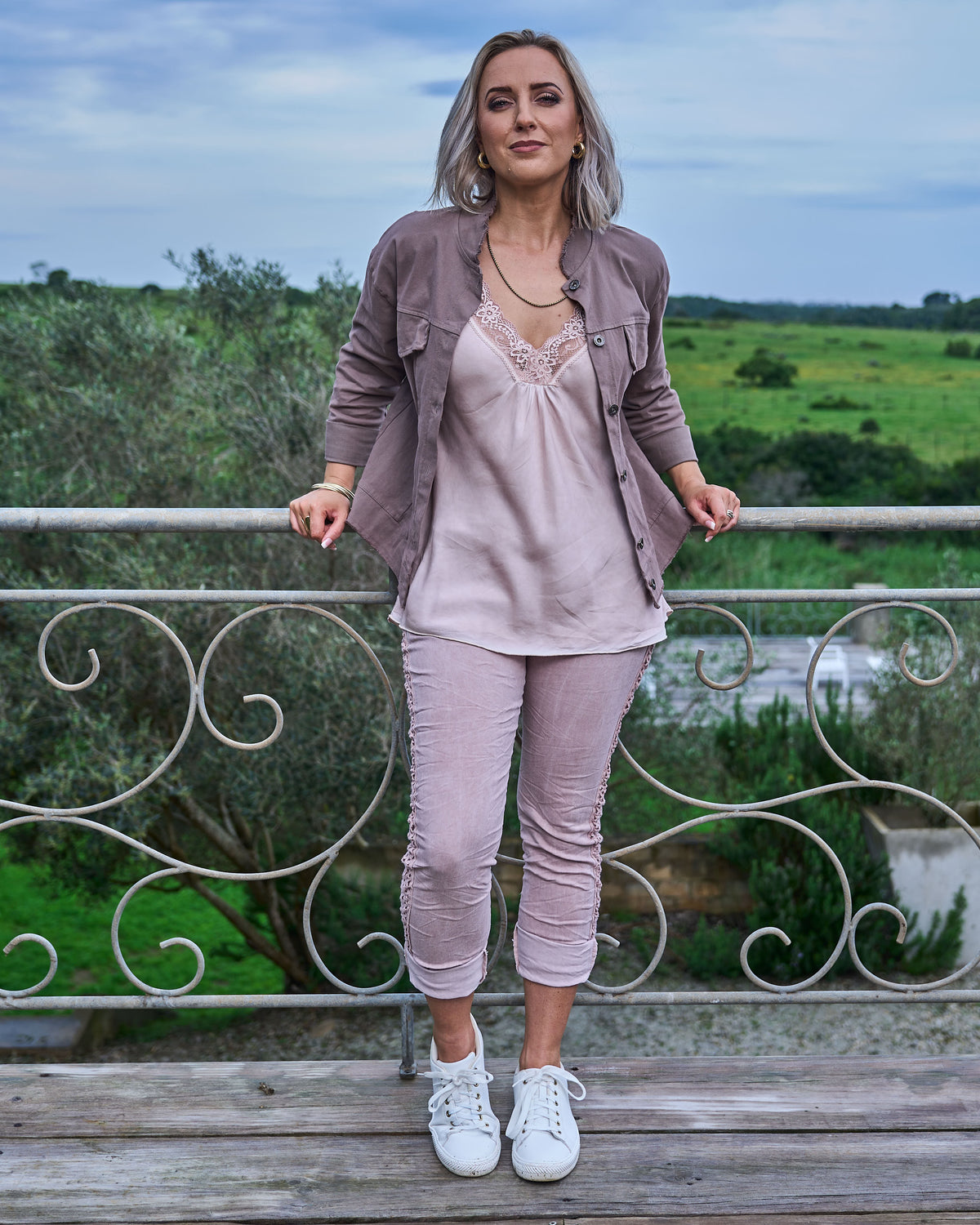 Morning Rush Bomber Jacket | Cocoa
