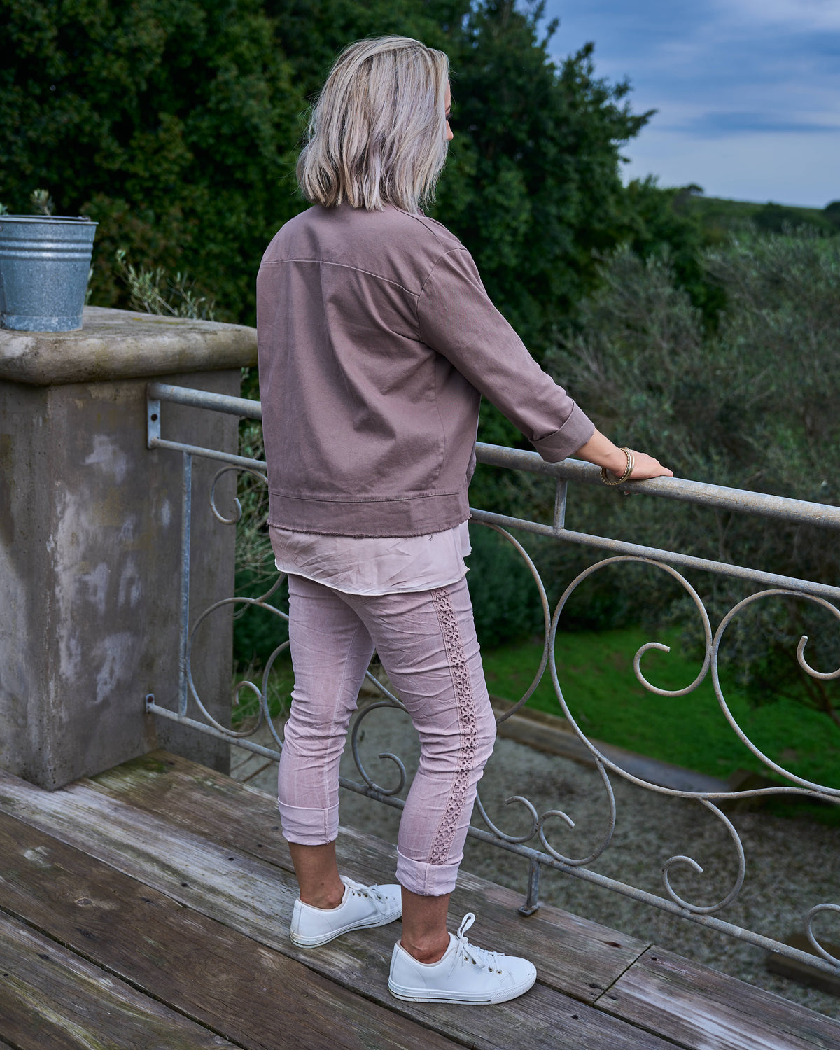 Morning Rush Bomber Jacket | Cocoa