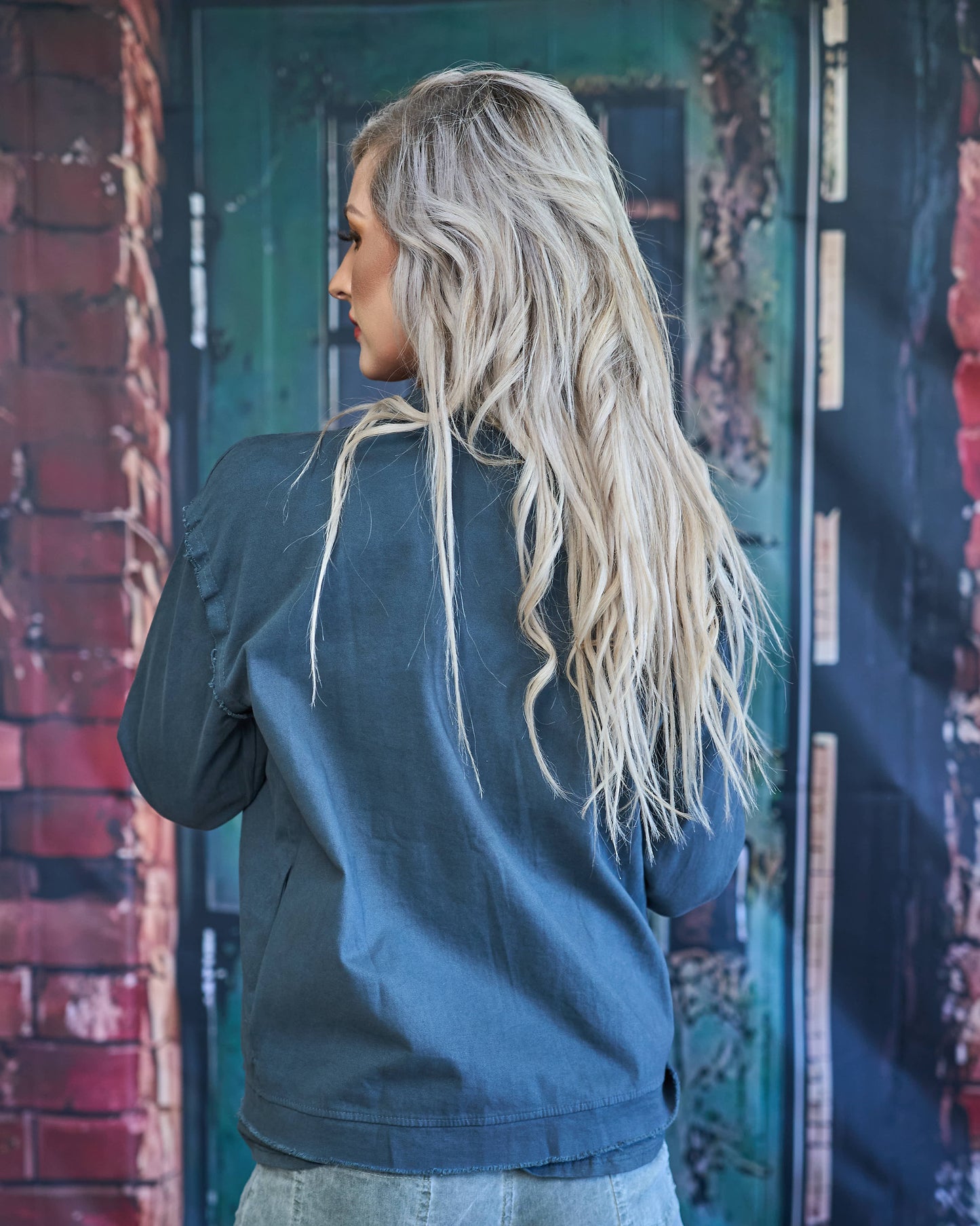 Morning Rush Bomber Jacket | Dark Grey