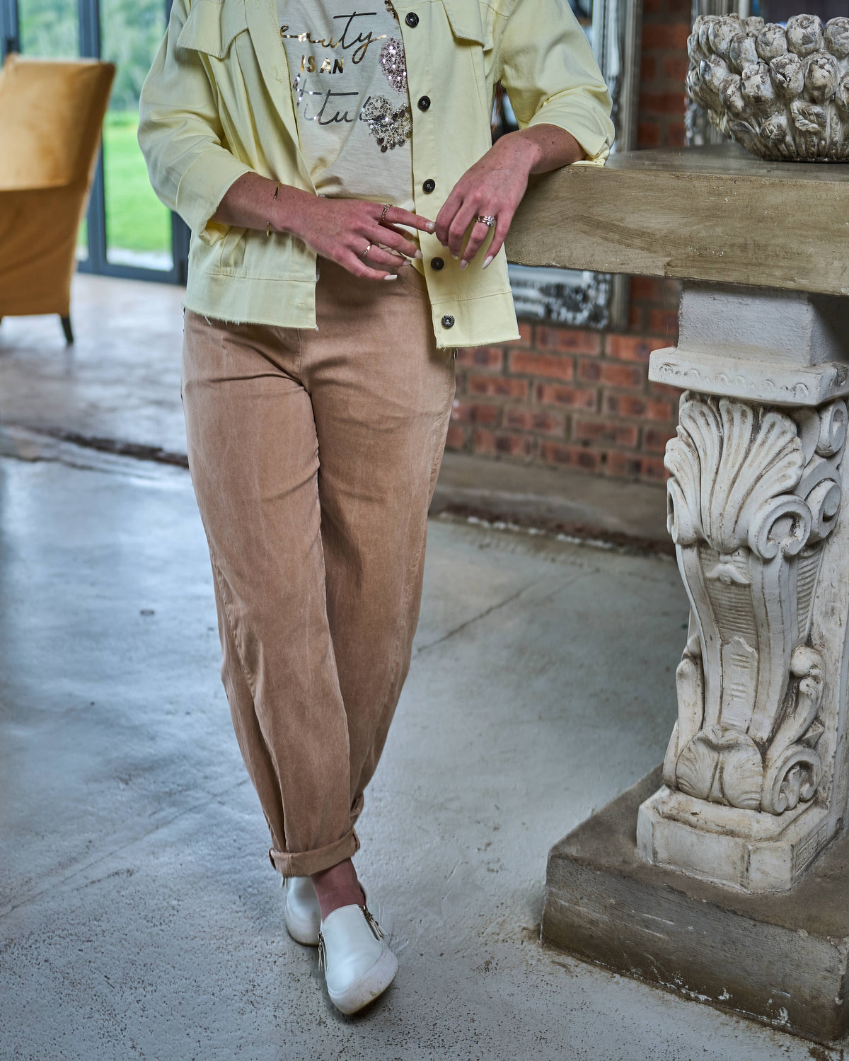 Morning Rush Bomber Jacket | Soft Yellow