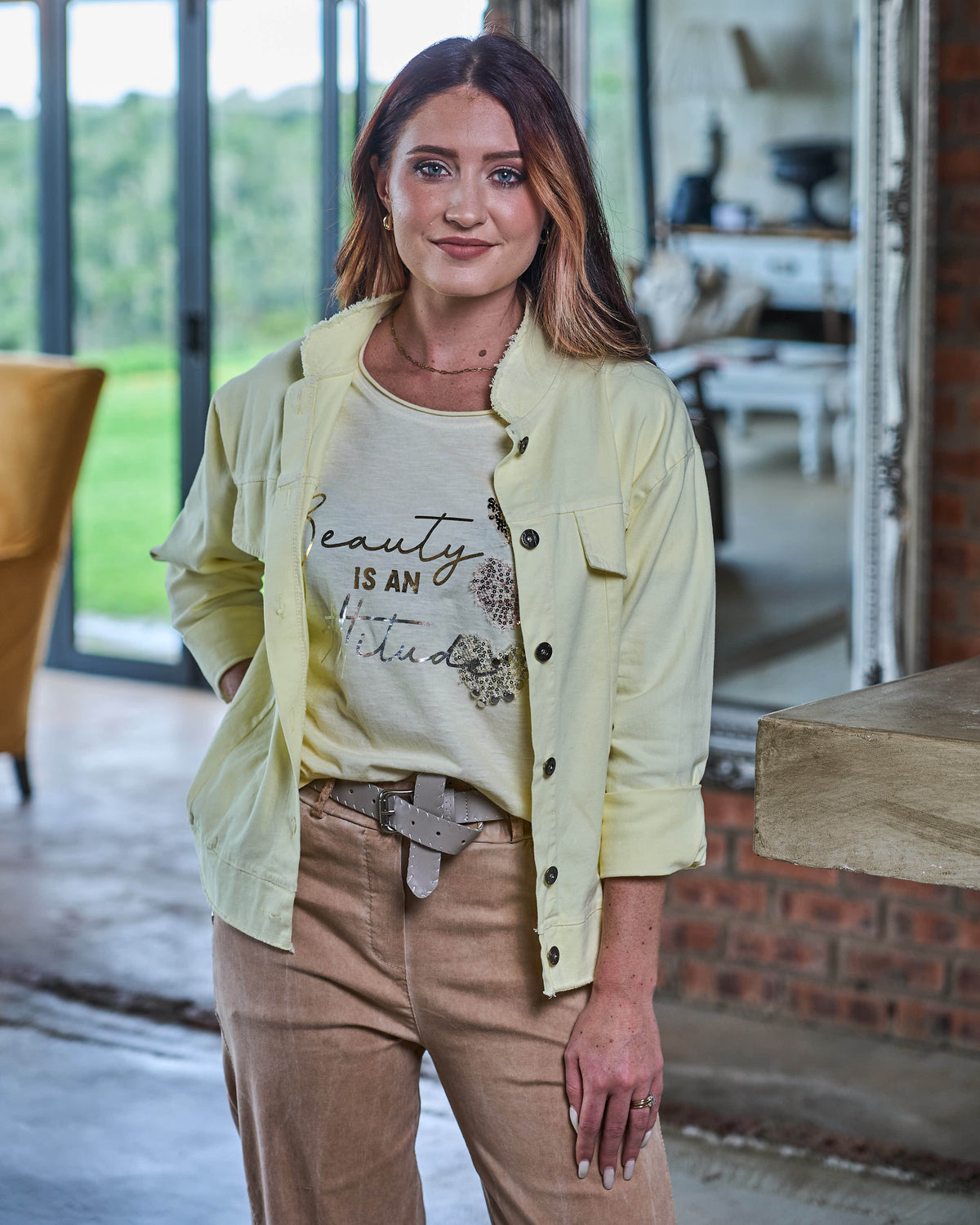 Morning Rush Bomber Jacket | Soft Yellow